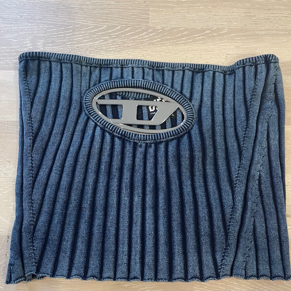 NEW Diesel Tube Top with Metal Logo Letter